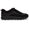 GEOX Spherica Sneaker In Pelle Ed Ecopelle Nero - Uomo - Nero