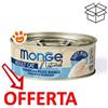 Monge Cat Natural Jelly Tonno e Pesce Bianco - Lattina da 80 Gr - CONFEZIONE RISPARMIO