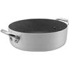 Agnelli SharkSkin Casseruola Bassa In Alluminio Antiaderente Con 2 Maniglie Acciaio Inox