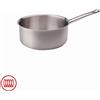 Agnelli Acciaio Inox Casseruola Bassa Induzione Con Manico Tubolare
