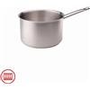 Agnelli Acciaio Inox Casseruola Alta Induzione Con Manico Tubolare