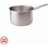Agnelli Acciaio Inox Casseruola Alta Induzione Con Manico Tubolare