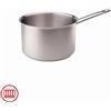 Agnelli Acciaio Inox Casseruola Alta Induzione Con Manico Tubolare