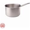 Agnelli Acciaio Inox Casseruola Alta Induzione Con Manico Tubolare