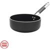 Agnelli AlBlack Casseruola Bassa Induzione In Alluminio Antiaderente 5mm Con Manico Cool Inox