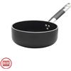 Agnelli AlBlack Casseruola Bassa Induzione In Alluminio Antiaderente 5mm Con Manico Cool Inox
