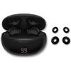 Philips Audio Philips TAT2520BK Cuffie Bluetooth True Wireless In-Ear con canc. del rumore - Gommini piccoli, Suono naturale, Bassi dinamici, Alloggiamento tascabile per ricarica - Chiamate chiare - Nero