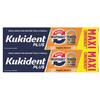 Kukident bipacco morso insuperabile crema adesiva dentiere 57 g x 2
