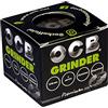 OCB 18888 - Macinino per erbe aromatiche con taglio a diamante, cromato, 50 mm, 4 pezzi, in alluminio