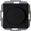 Kopp Paris 846050089 - Dimmer universale a pressione, da incasso, colore: Nero opaco