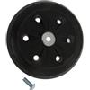 PRONET Abrasives Platorello da 150 mm per Metabo SXE 450 631158000 - Gancio e anello di supporto con 6 fori di estrazione della polvere