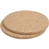 T&G Woodware 2 sottopentola in Sughero Naturale D20cm
