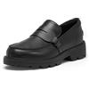 Sorel Revel Ave Loafer, Scarpe da Città Donna, Black, Black, 40 EU