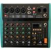 ZZIPP MIXER AUDIO CON DSP - USB - BLUETOOTH - MP3 - 6 CANALI PROFESSIONALE ZZIPP