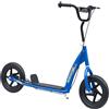 HOMCOM Monopattino per Bambini 5-12 Anni con Freno Posteriore e Manubrio Regolabile, 120x52x80-88 cm, Blu | Aosom Italy