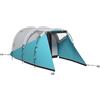 Outsunny Tenda da Campeggio per 4-5 Persone, con Zone Giorno e Notte Separate, 460L x 260P x 190H cm, Blu