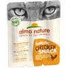 Almo nature holistic snack pollo 3x5gr