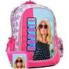 M3 ZAINO GRANDE CON 3 CERNIERE DI BARBIE 349-86031 PER SCUOLA, BAMBINA