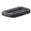 MidWest Homes for Pets Letto per cani o gatti, lungo 55,88 cm con comoda imbottitura, ottime per cani piccoli, colore grigio, modello 40222-GY