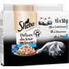 Sheba Délices du Jour Selezione del Mare in Salsa 15X50g