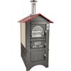 Clementi Forno da Esterno - Master L50 x P80 x H46 / Tetto Rosso