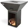 Clementi Barbecue a Legna - Colorado Nero Antracite