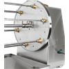 RZeta Girarrosto Professionale - Cortina 6 Aste 6pz: L 150 cm - D 10 mm / Si