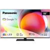 Panasonic TV LED 55 4K Ultra HD TN-55W70AEZ Google TV, HDR, Dolby Atmos, Wi-Fi 6, HDMI 2.1