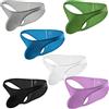 Faringoto Biancheria intima da uomo a vita bassa in seta di ghiaccio slip bikini traslucido, 6 colori., M