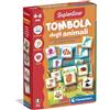 Clementoni Sapientino - Tombola degli Animali, Gioco Educativo 4-6 Anni con 60 Tessere Illustrate, Flashcards per Stimolare Osservazione e Memoria, Made in Italy, Lingua Italiana, 16842
