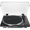 Audio-Technica AT-LP70XBT-BS Giradischi a cinghia automatico Bluetooth Nero/Sil.