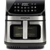 G3 Ferrari G10215 friggitrice Singolo 9 L Indipendente 2200 W Friggitrice ad aria calda Nero, Acciaio inox
