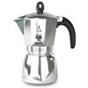 Bialetti Moka Dama Caffettiera, Alluminio, Argento, 6 Tazze