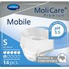 MoliCare Premium Mobile Mutandine Monouso per l'Incontinenza, Protezione Discreta per Donne e Uomini, Pannoloni per Anziani, 6 Gocce, Taglia S, 14 pezzi