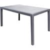 BUYBUY TAVOLO STILE RATTAN RETTANGOLARE GRIGIO TVR120G