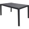 BUYBUY TAVOLO STILE RATTAN RETTANGOLARE NERO TVR120B