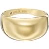 Fossil Anelli a fascia da donna in acciaio inossidabile, Oro caramello, 5