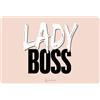 PIÙ FORTY Tovaglietta Colazione 45x30 Cm Lady Boss