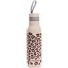 PIÙ FORTY Bottiglia Termica 500 Ml Leopardo +planet Rosa