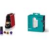 Nespresso Macchina per caffè a capsule De'Longhi Essenza Mini EN 85.R e filtro acqua Siemens BRITA Intenza TZ70033A