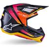 Alpinestars Casco Moto Cross Enduro Alpinestars SM7 Rise Ece06 nero gial