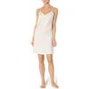 Amazon Essentials Camicia da Notte Mini in Raso con Spalline Sottili Donna, Avorio, XS