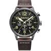 Timberland Orologio Analogico al Quarzo Uomo con Cinturino in Pelle TDWGF2182404
