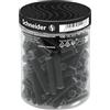Schneider Inchiostro Cartuccia Contenitore 100-Pezzo Set, Nero