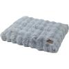 BingoPaw Cuccia per cani Taglia Grande: Lettino cani Sfoderabile Lavabile Materassino cane Impermeabile, Cuscino Soffice Morbido Peloso Antiscivolo per animali domestici 90x60x10 cm, Grigio