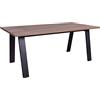 Composad | Tavolo della Linea DAVINCI BRERA da 10 Posti, Tavolo Sala da Pranzo e Cucina, Adatto anche a Scrivania, (LxAxP) 240x74,50x90 cm, Colore Noce Brera, Made in Italy