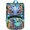 Sj Gang - ZAINO ESTENSIBILE BIG - LED LOOK Drago