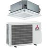 MITSUBISHI ELECTRIC SUZ-M25VA + SLZ-M25FA2 Kit Monosplit a Cassetta a 4 Vie 60x60 DC Inverter R32 - 9000 BTU