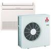 MITSUBISHI ELECTRIC SUZ-M50VA + MFZ-KT50VG Kit Completo con Console a Pavimento R32 - 5.0 kW