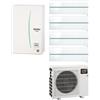 MITSUBISHI ELECTRIC PXZ-5F85VG + (4x) MSZ-LN25VG2V + ERSD-VM2E Sistema Ecodan Multi 4+1 PXZ R32 con Unità a Parete Kirigamine Style e Modulo HydroBox - 8.5 kW